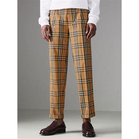 burberry print pants|burberry pants vintage.